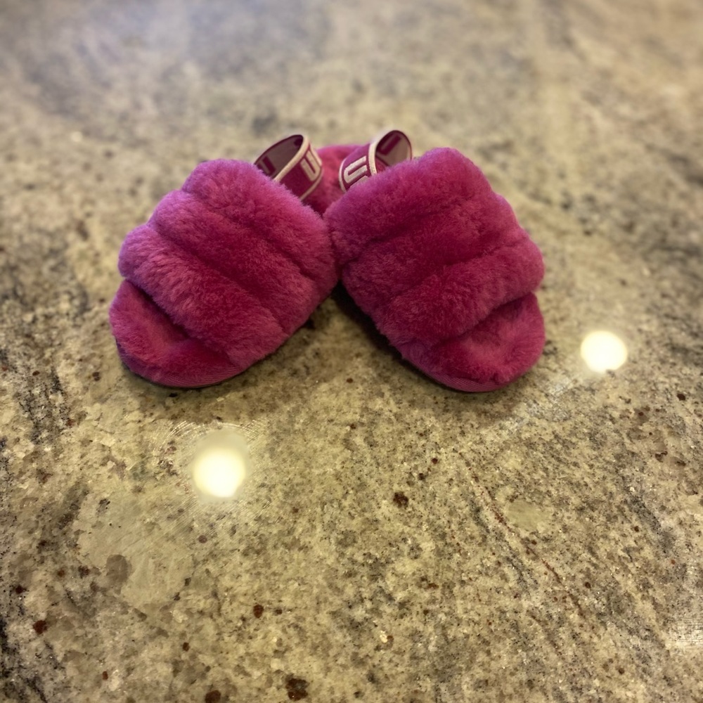 UGG Kids Fluffy Yeah Slipper